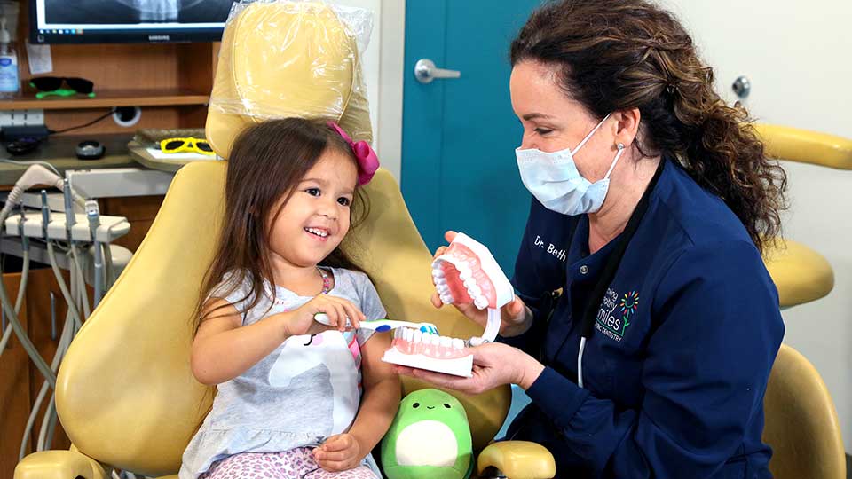 children first visit a dentist